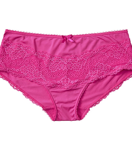 Everyday Lace Boyleg Briefs - Cabaret