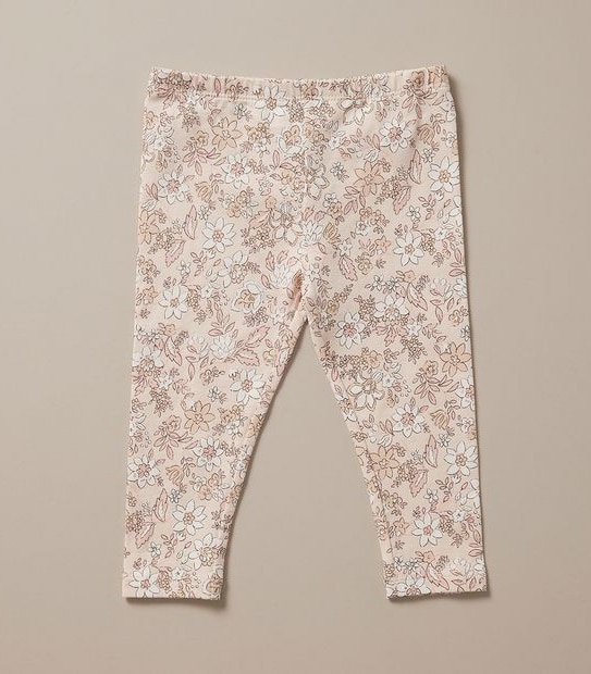 Baby Organic Cotton Print Leggings