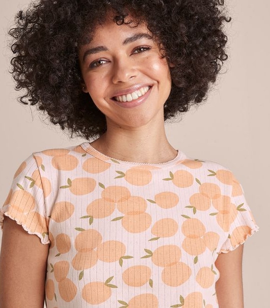 Lily Loves Pointelle T-Shirt and Shorts Pyjama Set