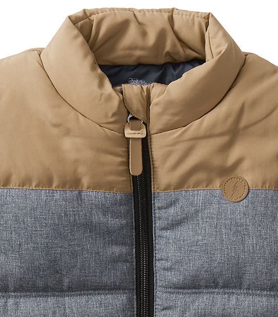 Panel Puffer Vest