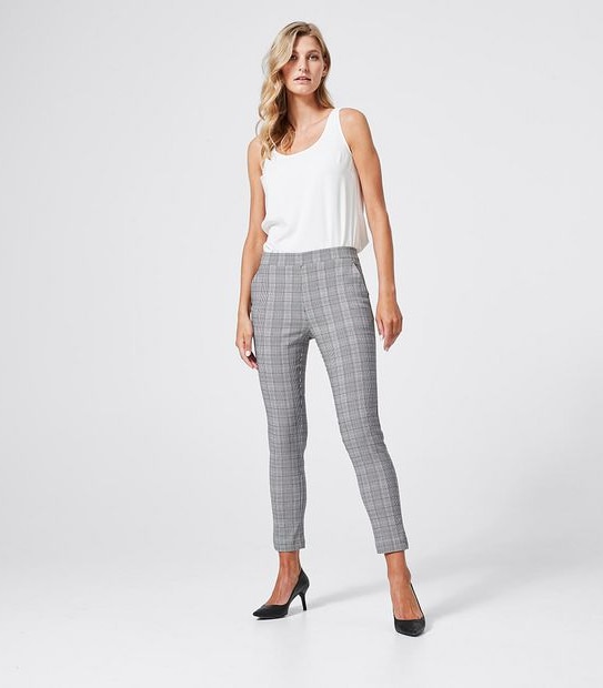 Preview Skinny Ankle Bengaline Trouser Leggings 