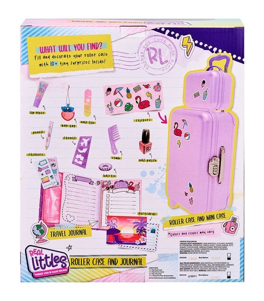 Real Littles Roller Case & Journal Pack