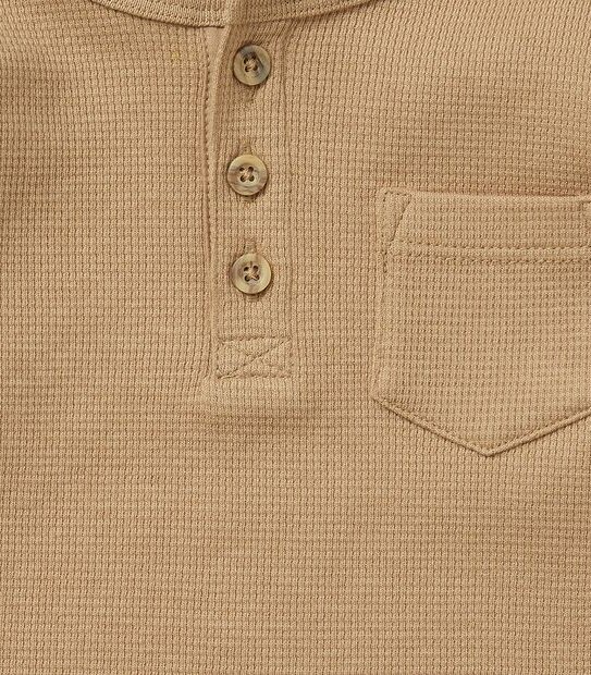Baby Henley Waffle Top