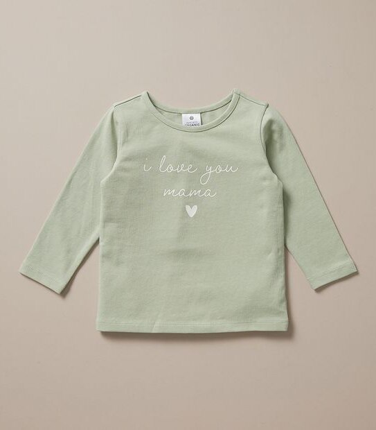 Baby Organic Cotton Print Top