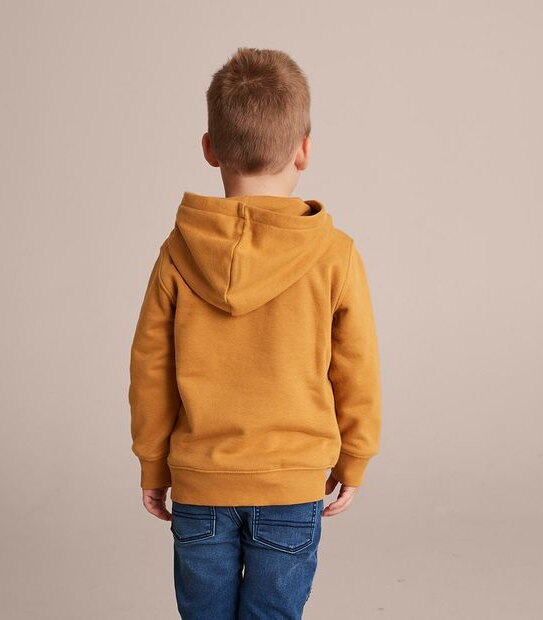 Flock Print Hoodie