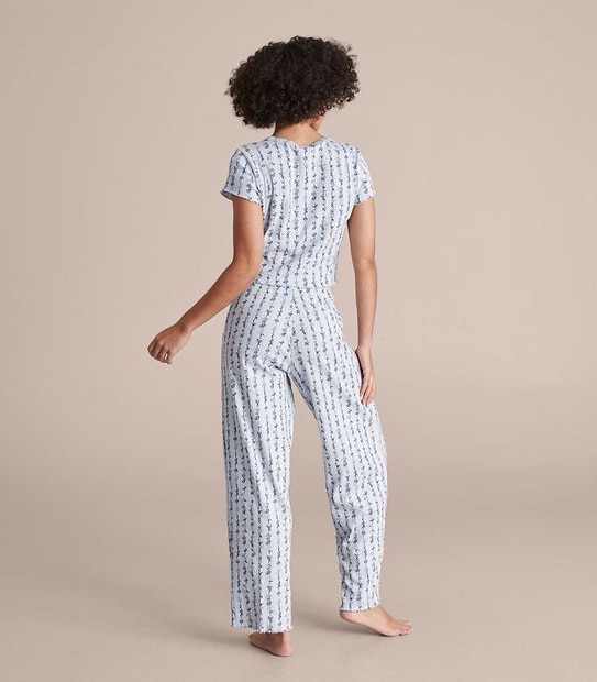 Lily Loves Pointelle T-Shirt and Pants Pyjama Set