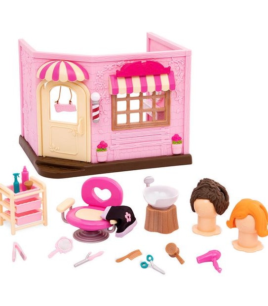 Li'l Woodzeez Baabaa Spa & Hair Salon Playset