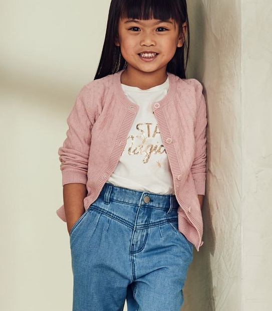 Pointelle Cardigan