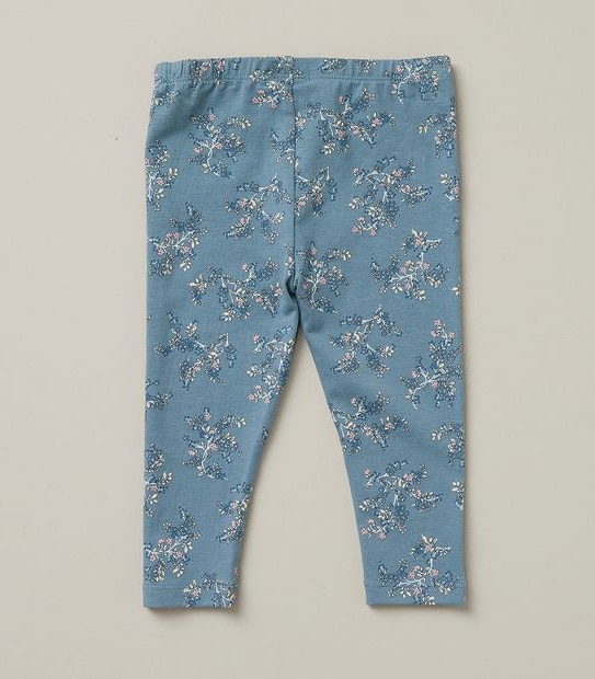 Baby Organic Cotton Print Leggings