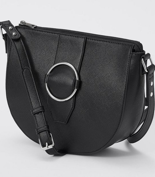 Small Saddle Bag - Black