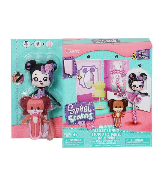 Disney Sweet Seams Doll Pack Disney Minnie's Ballet Studio With Fifi - Assorted*