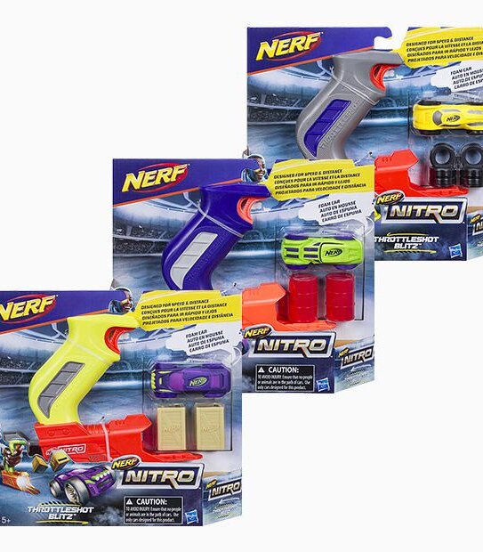 NERF Nitro ThrottleShotz Blitz Assorted