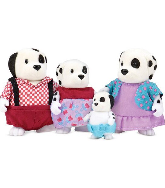 Li'l Woodzeez Dog Family
