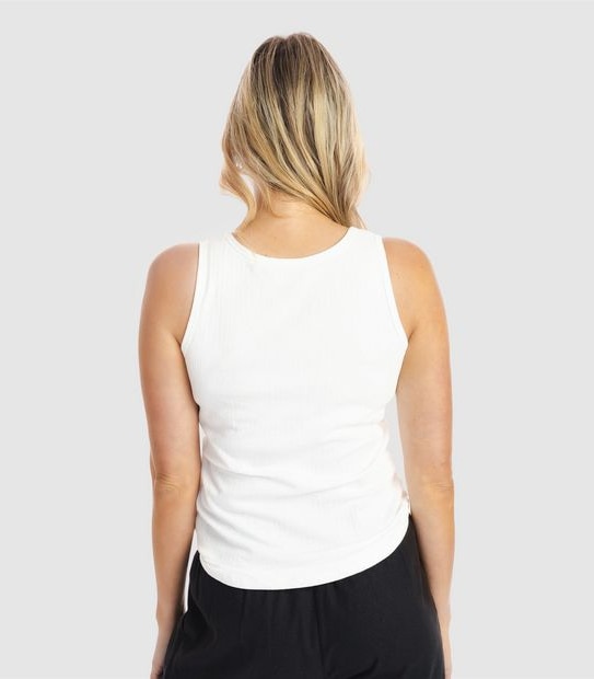 Piping Hot Rib Scoop Tank Top
