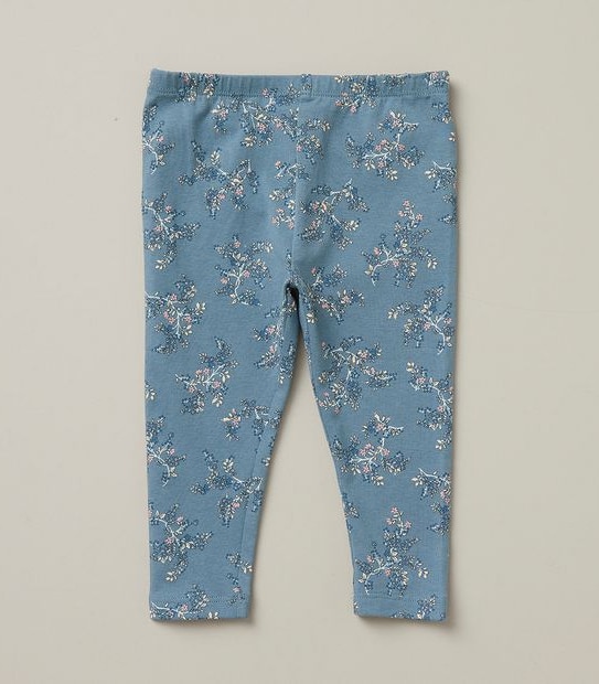 Baby Organic Cotton Print Leggings