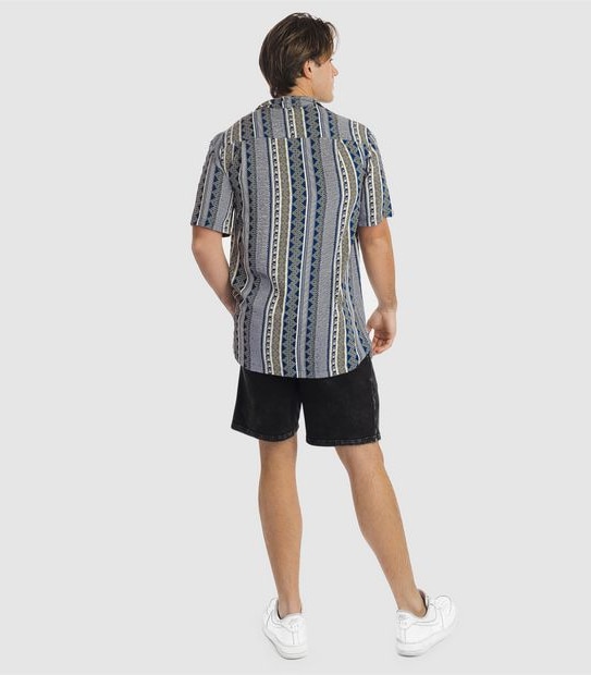 Piping Hot Geo Short Sleeve Shirt