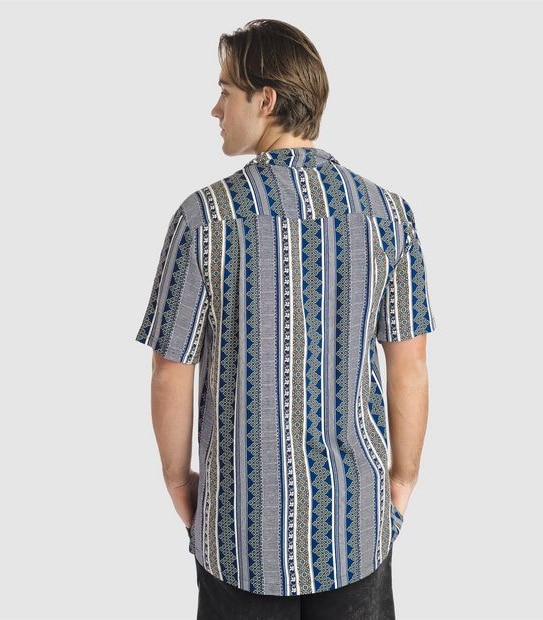 Piping Hot Geo Short Sleeve Shirt