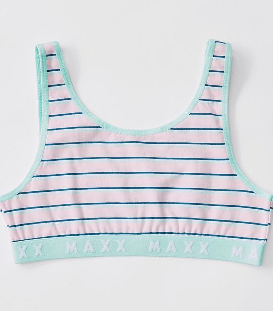 Maxx Older Girls 3 Pack Crop Tops - Multi