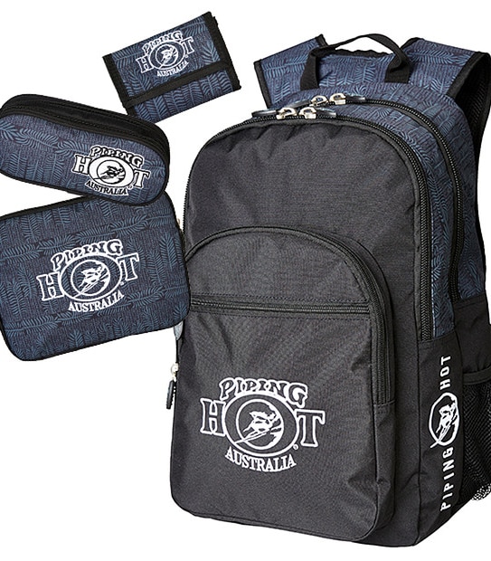 Piping Hot Backpack & Bonus Set - Light Blue