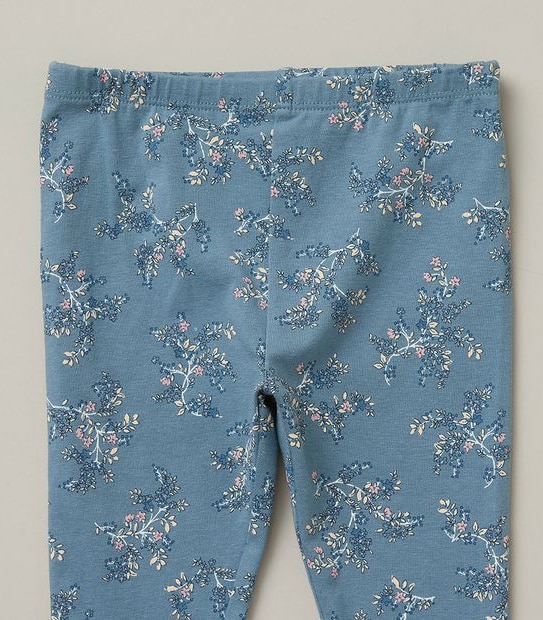 Baby Organic Cotton Print Leggings