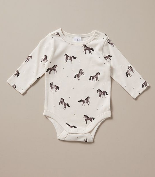 3 Pack Baby Organic Cotton Bodysuits 4 of 5