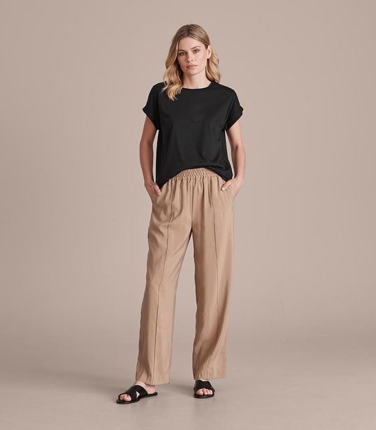 Roll Cuff Supima Cotton T-Shirt