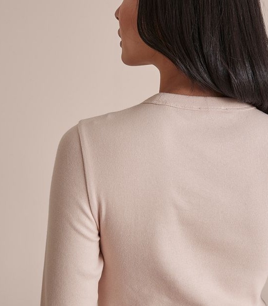 Organic Cotton Rib Layer Top
