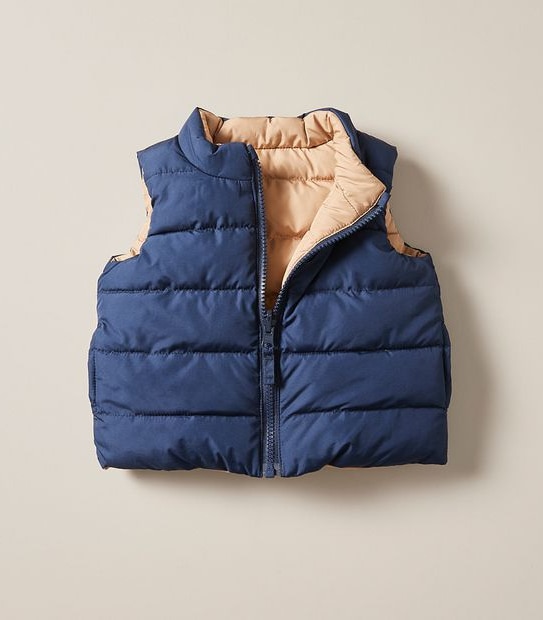 Baby Reversible Puffer Vest