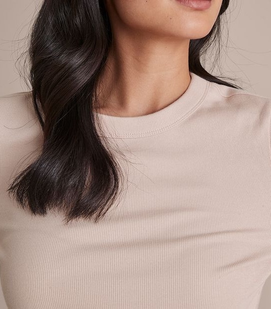 Organic Cotton Rib Layer Top