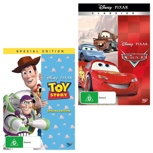 toy story and cars