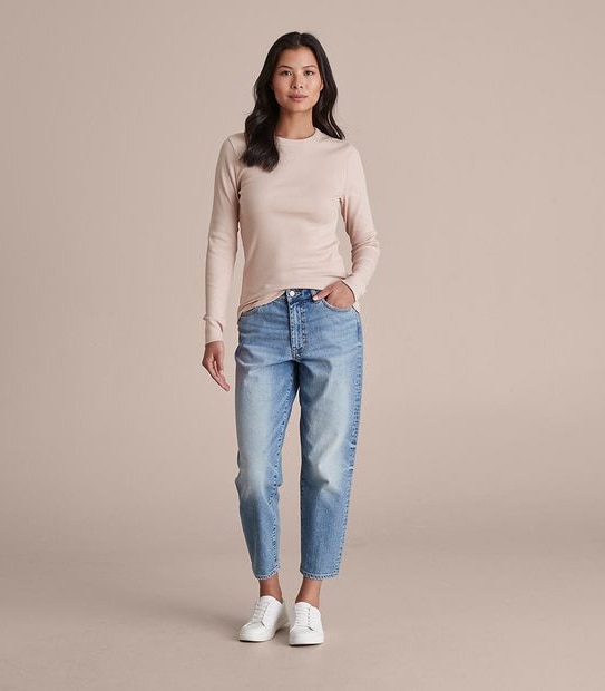 Organic Cotton Rib Layer Top