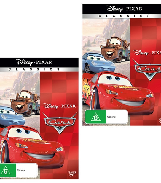 Cars + Cars DVD Bundle