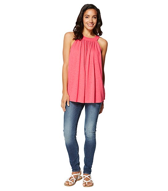 Halter Top - Coral