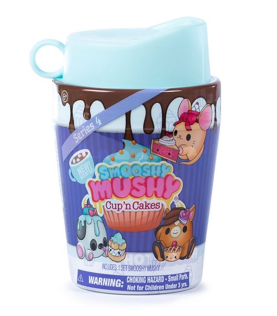 Smooshy Mushy Core Pet Cups & Cakes Series 4 Assorted