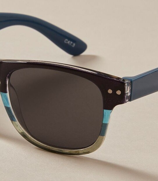 Kids Striped Sunglasses