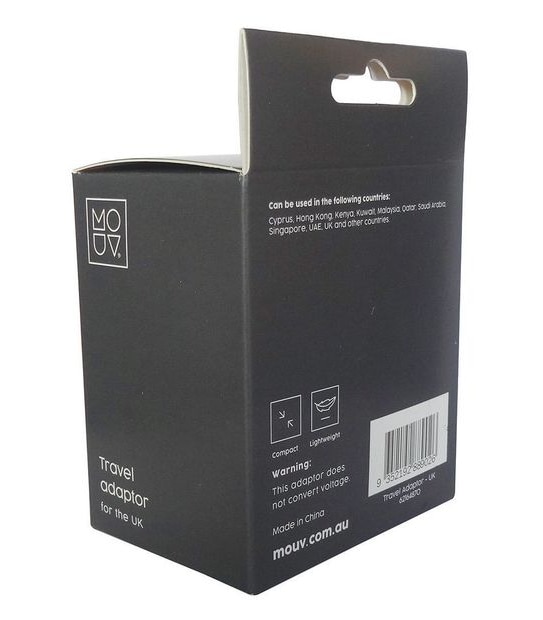 MOUV Travel Adapter - U.K