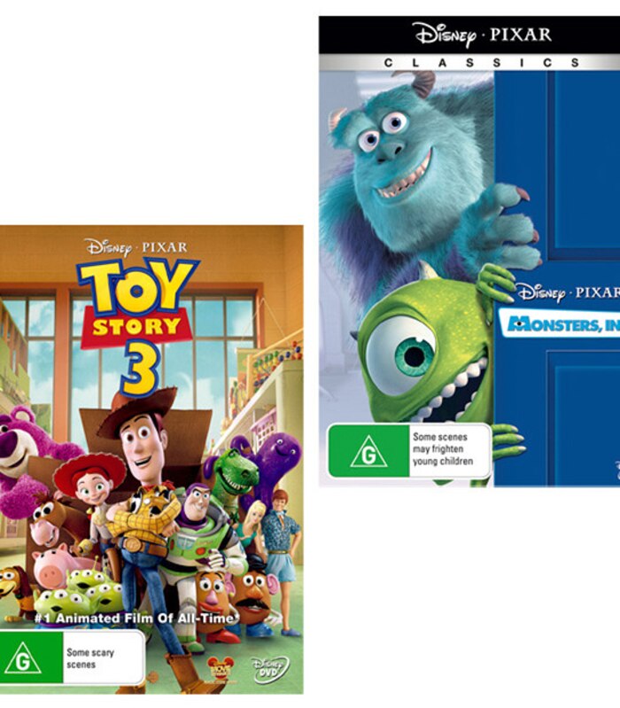 Monsters Inc Toy Story 3 Dvd Bundle Target Australia