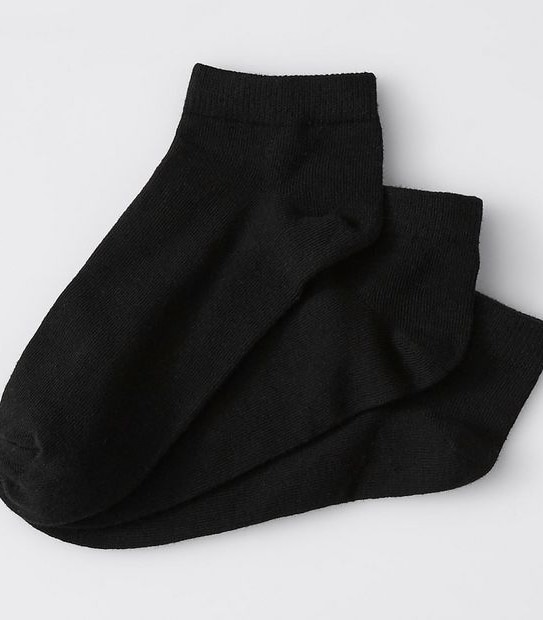 3 Pack Low Cut Socks - Black