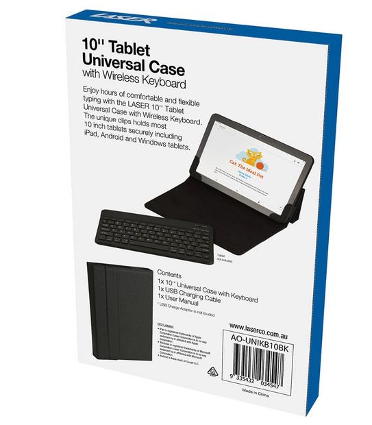 Laser Universal 10" Keyboard Case