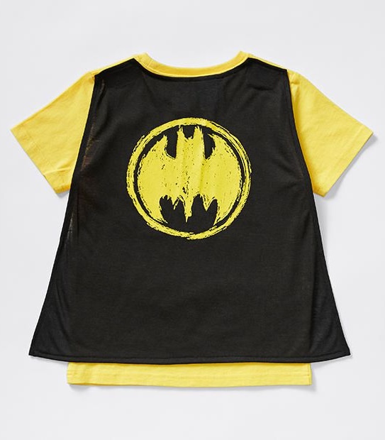Batman Short Sleeve T-Shirt With Cape