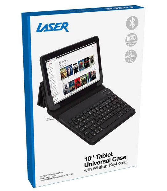 Laser Universal 10" Keyboard Case
