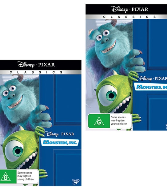 Monsters Inc + Monsters Inc DVD Bundle