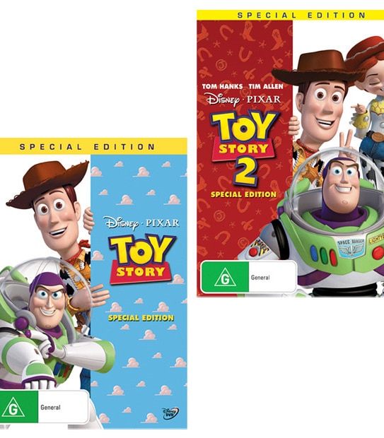 Toy Story 2 + Toy Story DVD Bundle