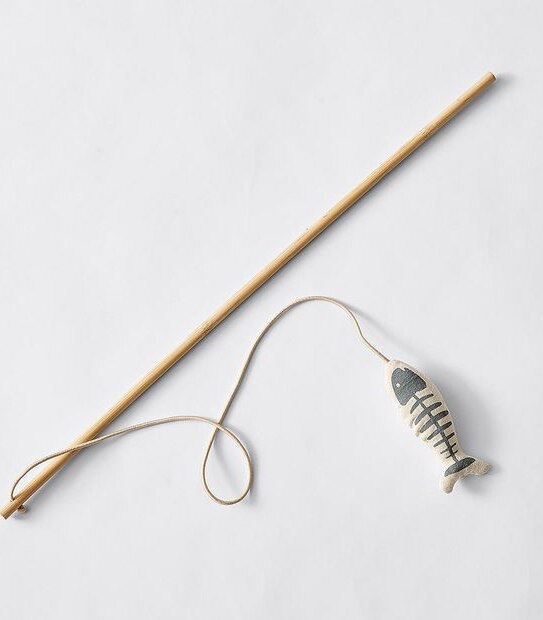 Patch & Socks Fishbone Cat Wand