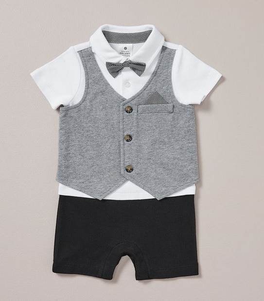 Baby Organic Cotton Suit Romper