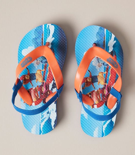 Kids Junior Kangaroo Beach Recycled Thongs