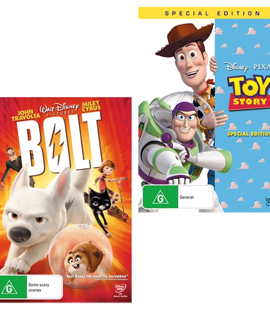Toy Story + Bolt DVD Bundle