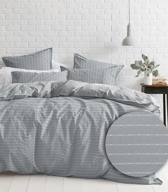 Canningvale Australia Sleep Easy&trade; Linea Quilt Cover Set  