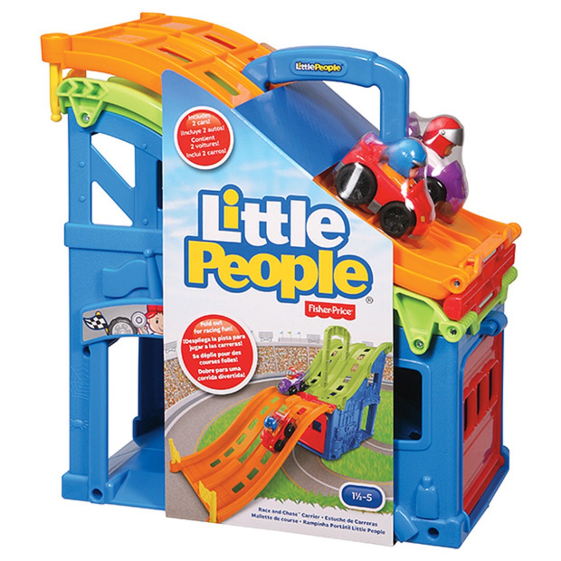Fisher Price Little People Wheelies Fold N Race Carrier Target