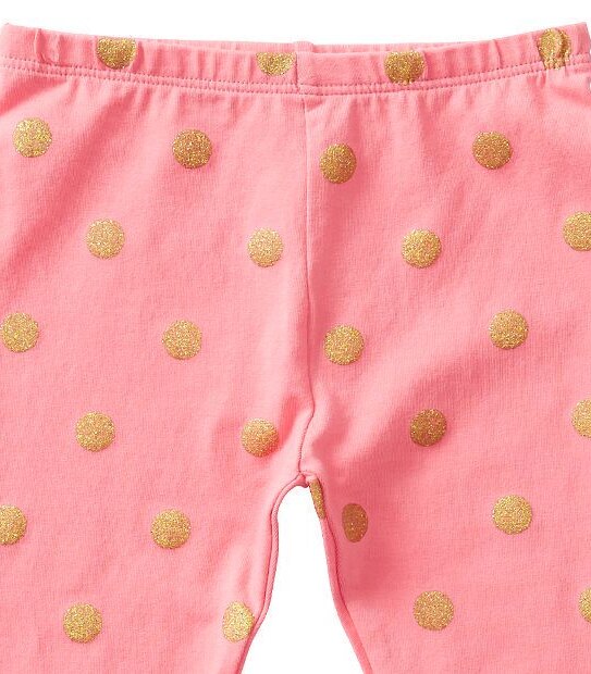 Baby Full Length Glitter Spot Leggings 3 of 3